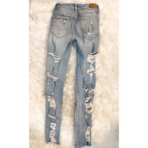 American Eagle high rise jeans